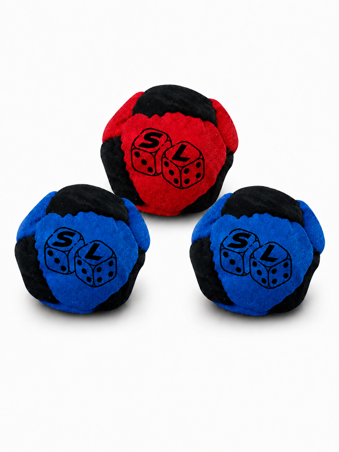 South Line Original™ Hacky Sack Assorted 3 Pack (Blue and Red)
