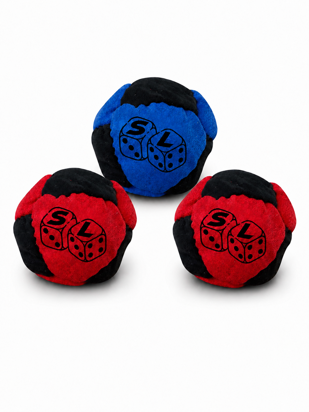 South Line Original™ Hacky Sack Assorted 3 Pack (Red and Blue)